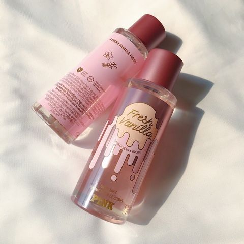 Xịt thơm toàn thân victoria secret fresh vanilla pink 250ml