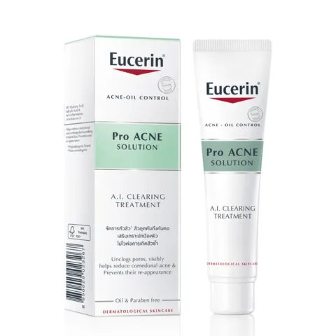 tinh chất dành cho da mụn eucerin pro acne a.i clearing treatment 40ml
