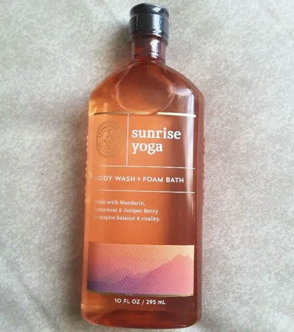 Sữa tắm bath and body works aromatherapy sunrise yoga 295ml