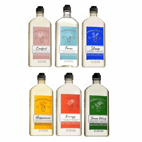 Sữa tắm bath and body works aromatherapy hot springs spa 295ml