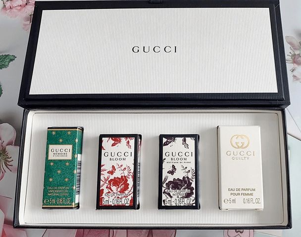Giftset nước hoa nữ gucci beauty miniature collection 4 chai