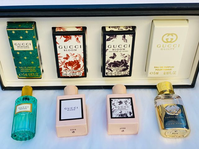 Giftset nước hoa nữ gucci beauty miniature collection 4 chai