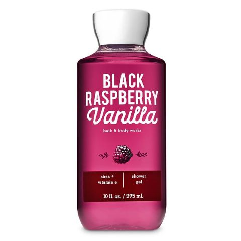 Sữa tắm bath and body works black raspberry vanilla 295ml