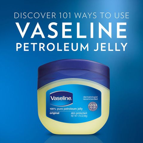 Sáp Dưỡng Ẩm Vaseline 100% Pure Petroleum Jelly 49g - Kem Dưỡng Da Đa Năng Bảo Vệ Và Làm Dịu Da