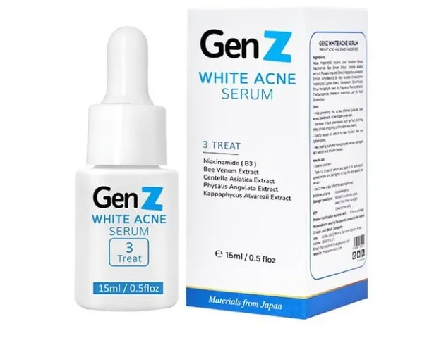 Serum Hỗ trợ Giảm Mụn Oriskin GenZ White Acne Serum