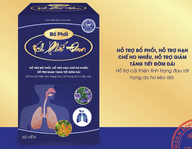 Bổ Phổi Ích Phế Đan Hỗ Trợ Giảm Ho, Cải Thiện Viêm Họng