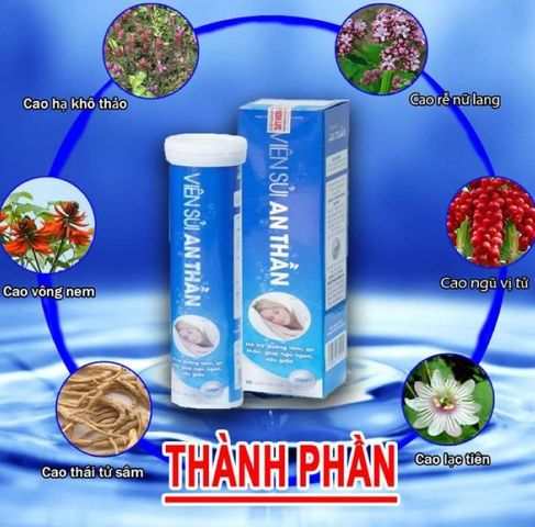 Viên Sủi An Thần Hỗ Trợ Cải Thiện Chứng Mất Ngủ