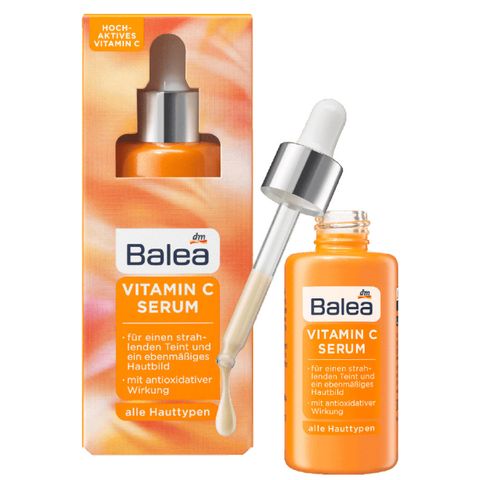 Serum Vitamin C Balea mờ thâm, sáng da của Đức, 30ml