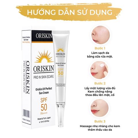 Kem Chống Nắng Cho Da Khô Oriskin UV Perfect Sun Cream