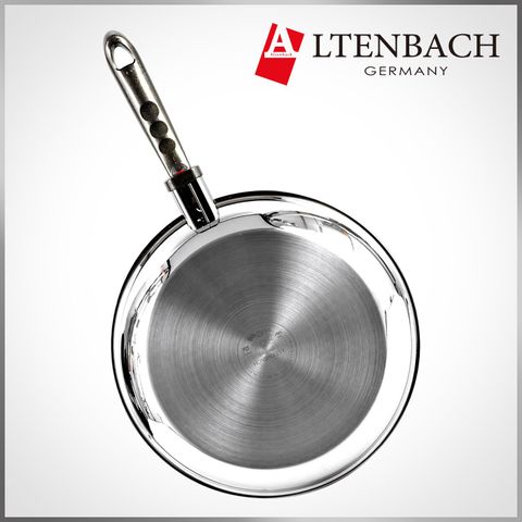 Chảo Sâu Chống Dính Altenbach AB-30WS 30cm - Inox Cao Cấp 5 Lớp, Thiết Kế Tổ Ong, Phù Hợp Bếp Gas, Hồng Ngoại, Từ - Giảm Thời Gian Nấu Nướng