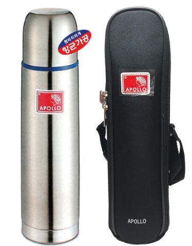 Bình Giữ Nhiệt Lưỡng Tính Apollo AP-800 780ml - Thiết Kế Sang Trọng, Khóa Tự Động, Giữ Nóng 24h, Dễ Vệ Sinh, Túi Xách Kèm Theo