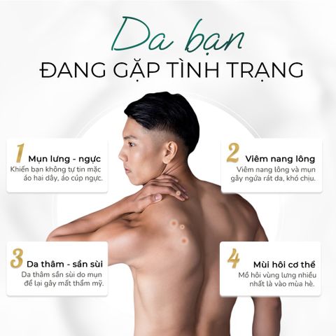 Combo Oriskin Xịt Mụn Lưng, Hỗ Trợ Giảm Viêm Nang Lông Dành Cho Nữ