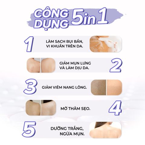 Combo Oriskin Xịt Mụn Lưng, Hỗ Trợ Giảm Viêm Nang Lông Dành Cho Nữ