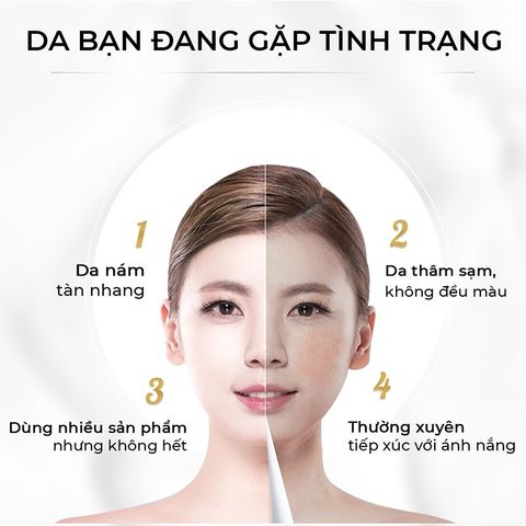 Bộ 3 kem chống nắng, serum dưỡng trắng, kem mờ nám Oriskin