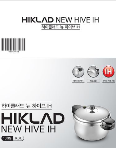 Nồi Áp Suất Inox PoongNyun HNHPC-10(IH) SUS304 6.0L 