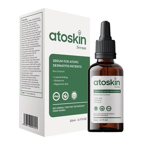 Tinh chất Serum Atoskin 20 ml dành cho người viêm da cơ địa