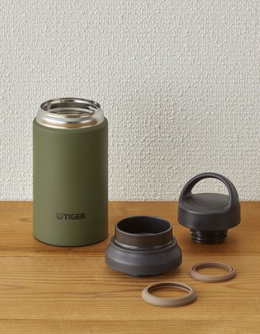 Bình Giữ Nhiệt Tiger MCZ-S040 400ml - Nắp Vặn Sang Trọng, Thể Thao, Chống Bám Bẩn, Khử Mùi, Gọn Nhẹ, Duy Trì Nhiệt Độ Lâu Dài