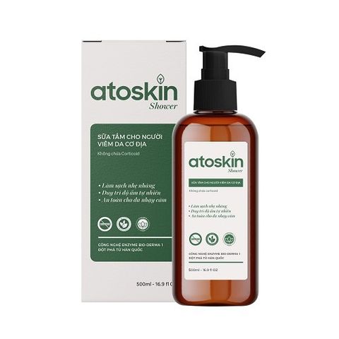 Sữa tắm Atoskin - 200ml cấp dưỡng ẩm Da công nghệ Enzyme- Bio-Derma 1