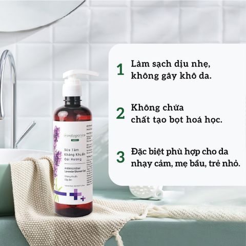 Sữa Tắm Oải Hương Milaganics 30ml