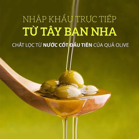 Dầu Oliu Extra Virgin nguyên chất Milaganics 250ml