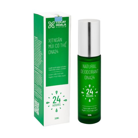 Xịt thơm cơ thể COCAYHOALA  giảm mồ hôi lên đến 24h - 30ml