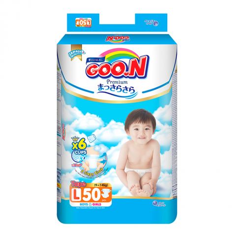 Bỉm Goon Premium Dán size L50 chính hãng
