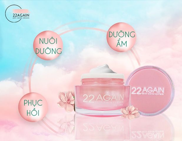 22 Again Kem Giúp Dưỡng rắng Da, Mờ Nám Tàn Nhang