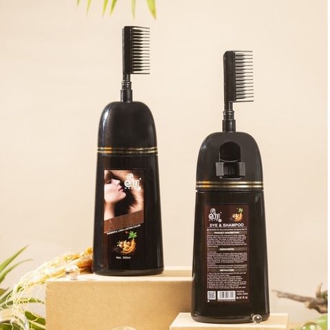 Dầu Gội Phủ Bạc Nhân Sâm Sin Hair Nhật Bản - Nhuộm Tóc Bạc Nhanh Chóng Chỉ Sau 15 Phút, Sản Phẩm Thiên Nhiên An Toàn cho Da