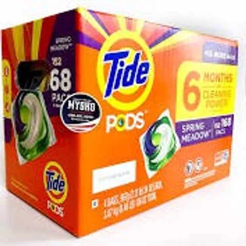 Viên giặt xả Tide Pods 3in1 thùng 168 viên của Mỹ