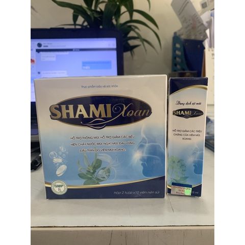 Viên Sủi Shami Xoan - Hỗ Trợ Giảm Viêm Mũi, Viêm Xoang