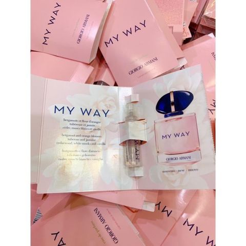 Nước Hoa Nữ Giorgio Armani My Way EDP 10ml - Hương Cam Bergamot, Hoa Huệ Sang Trọng, Tinh Tế, Quà Tặng Phái Đẹp