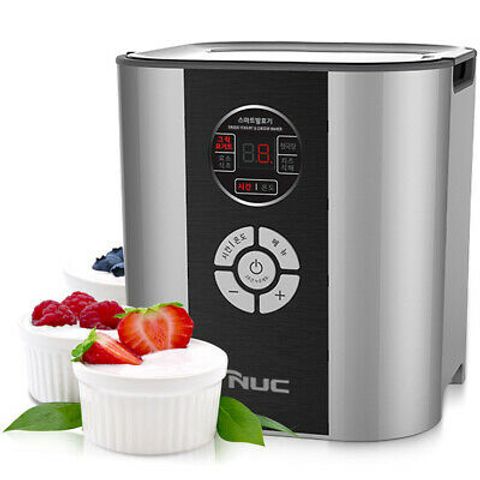 Máy làm sữa chua và pho mát Kuvings KGC-712CB 6 trong 1 - LCD, Dung tích 2.0L, Chức năng làm sữa chua Hy Lạp, pho mát, dấm, và dưa muối