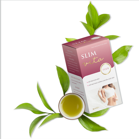Viên Uống Slim Vita Plus | Hỗ Trợ Giảm Cân | Hộp 30 Viên