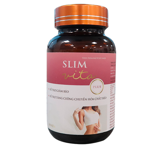 Viên Uống Slim Vita Plus | Hỗ Trợ Giảm Cân | Hộp 30 Viên