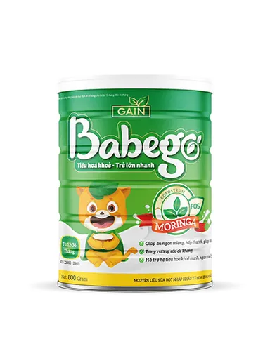 Sữa Babego dành cho bé 12-36 tháng tuổi chính hãng