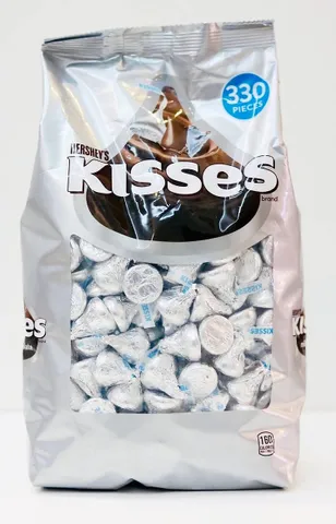 Socola Kisses Hershey’s Kisses Milk Chocolate 330pcs 1.58kg - của Mỹ