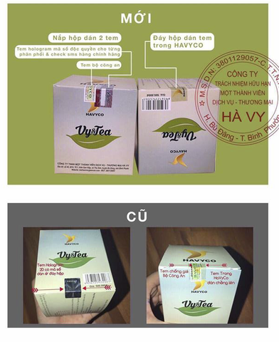 Trà Vy Tea -  Giúp giảm cân nhanh hiệu quả