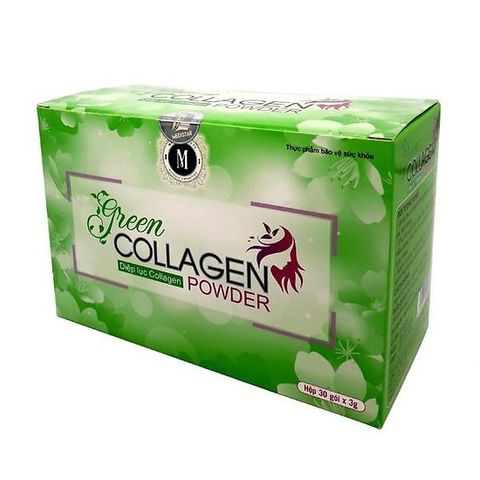 Diệp lục Collagen Powder hỗ trợ đẹp da cân bằng nội tiết tố