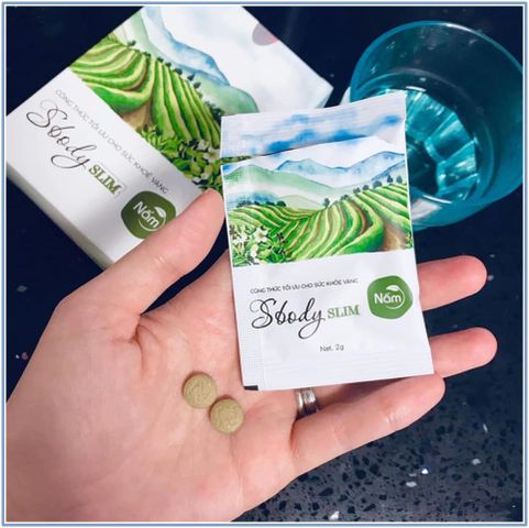 Viên uống Sbody Slim Nấm hỗ trợ giảm cân