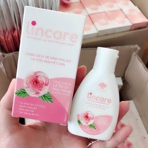 Dung dịch vệ sinh phụ nữ Lincare Rose Hoa hồng Pháp