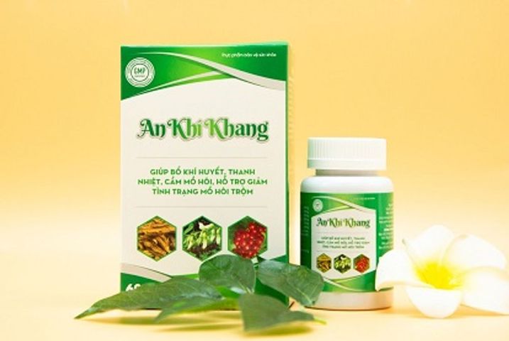 Viên Uống An Khí Khang Hỗ Trợ Giảm Tiết Mồ Hôi