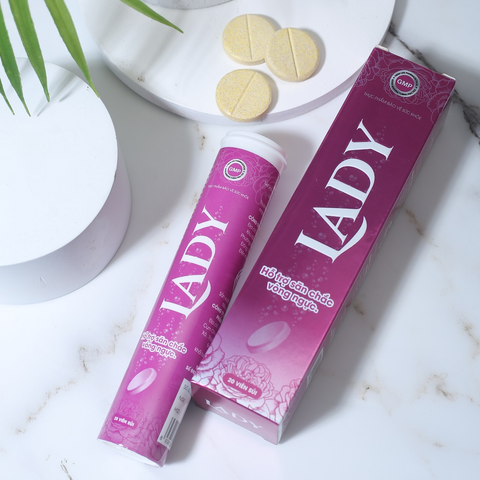 Viên Sủi Lady Chính Hãng Hỗ Trợ Tăng Vòng 1 Hiệu Quả
