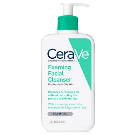 Sữa Rửa Mặt CeraVe Foaming Facial Cleanser 355ml