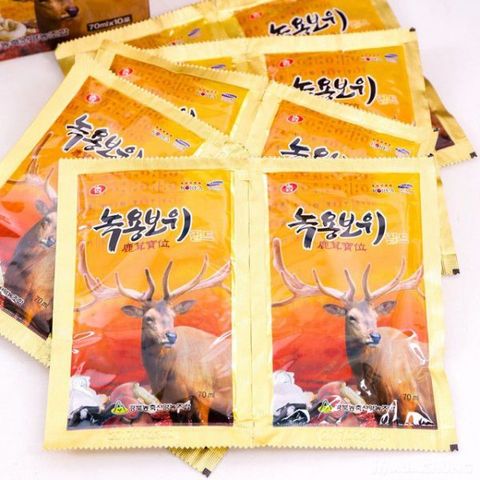 Nước hồng sâm nhung hươu hàn quốc gyeongbuk 60 gói