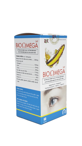 Viên dầu cá Omega 3 6 9, Cải thiện thị lực, Đẹp da Bio Omega
