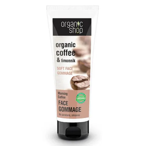 Tẩy Da Chết Mặt chiết xuất hạt Coffe Organic Shop
