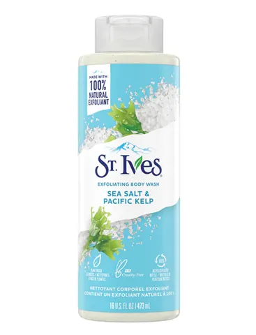 Sữa Tắm ST.Ives Muối Biển Tẩy Tế Bào Chết - 650ml - Nhập Mỹ