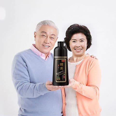 Dầu Gội Phủ Bạc Komi Nhật Bản 500ml - Dưỡng Tóc Mềm Mượt, Nhuộm Nhanh Chống Bạc Hiệu Quả, Không Amoniac