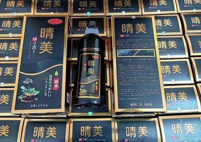 Dầu Gội Phủ Bạc Komi Nhật Bản 500ml - Dưỡng Tóc Mềm Mượt, Nhuộm Nhanh Chống Bạc Hiệu Quả, Không Amoniac