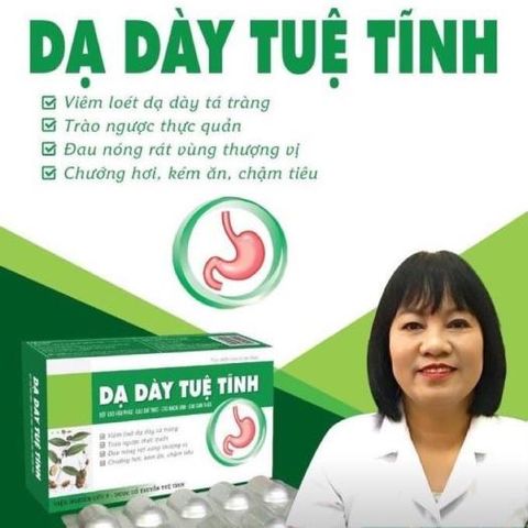 Viên Uống Dạ Dày Tuệ Tĩnh - Hỗ Trợ Giảm Axit, Bảo Vệ Niêm Mạc Dạ Dày, Giảm Đầy Hơi và Chướng Bụng